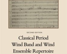 Classical Period Wind Band and Wind Ensemble Repertoire